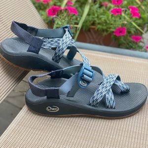 Womens Blue Like New Chaco Sandals